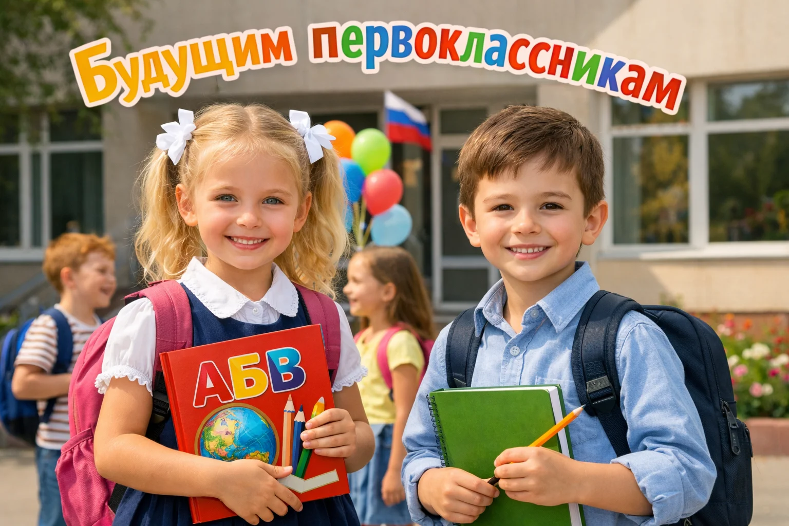 Будущим первоклассникам.