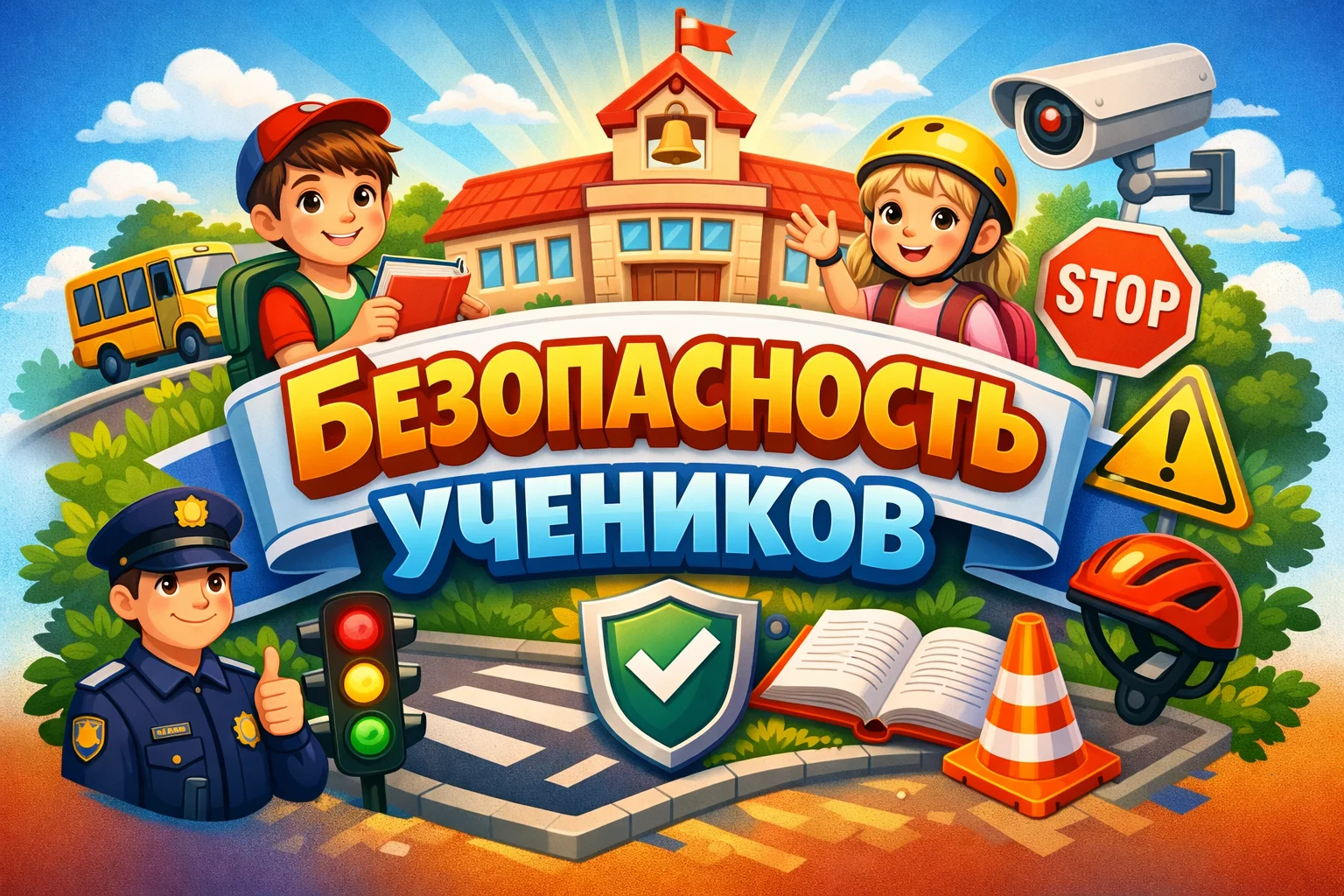 Безопасность учеников.