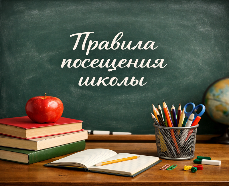 Правила посещения школы.